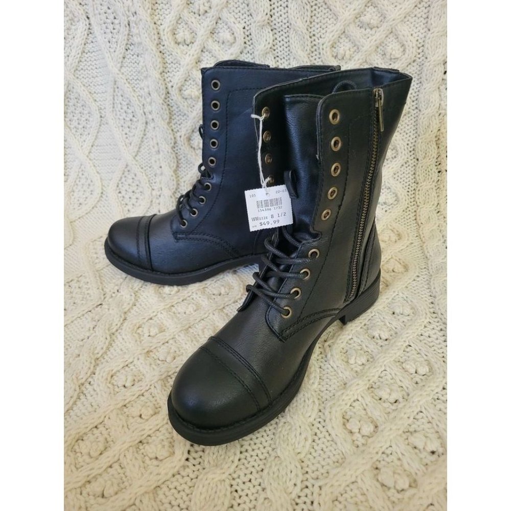 8.5 Black Brash Boots